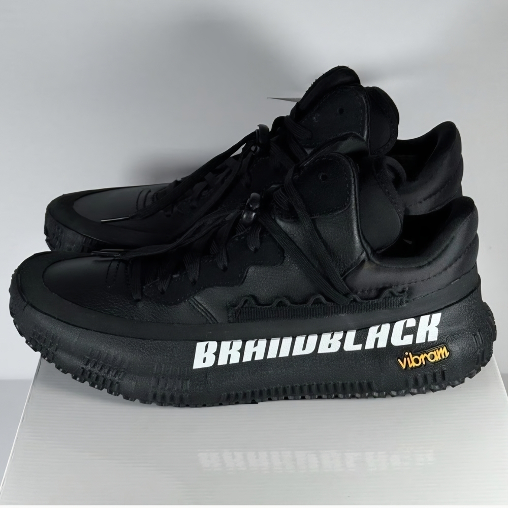 BRANDBLACK RARE METAL 2 LUXE BASIC BLACK US MEN'S Size 11 (EUC) - Picture 3 of 7